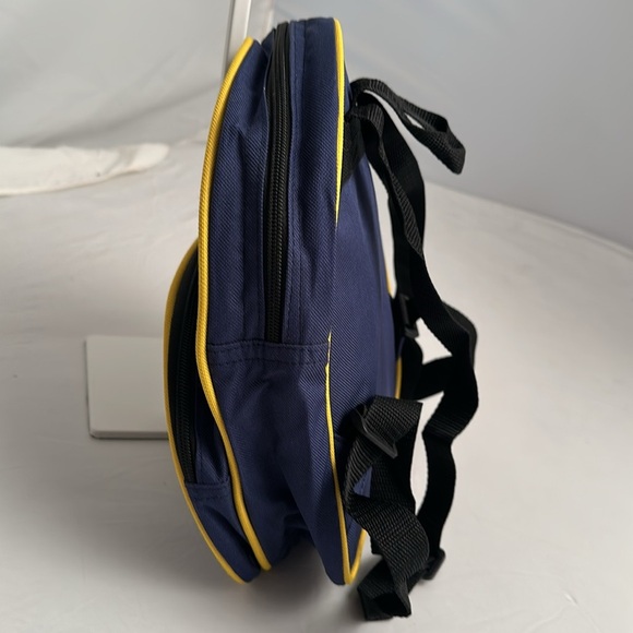Mighty Mac University of Michigan Wolverines logo blue and yellow mini backpack - Picture 5 of 11